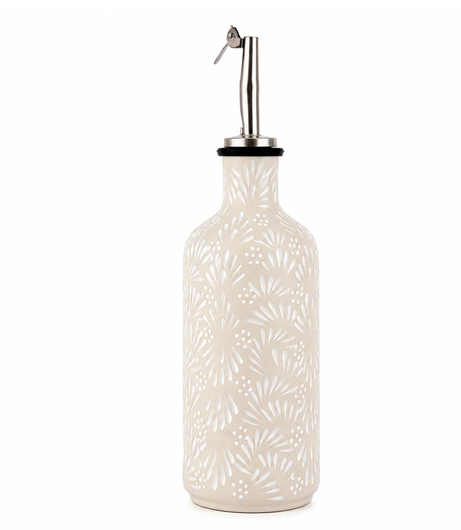 Stoneware Oil & Vinegar Dispenser