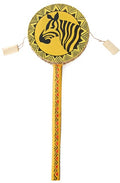 Wild Zebra Spin Drum