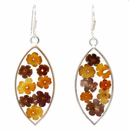 Pressed Flowers Earrings