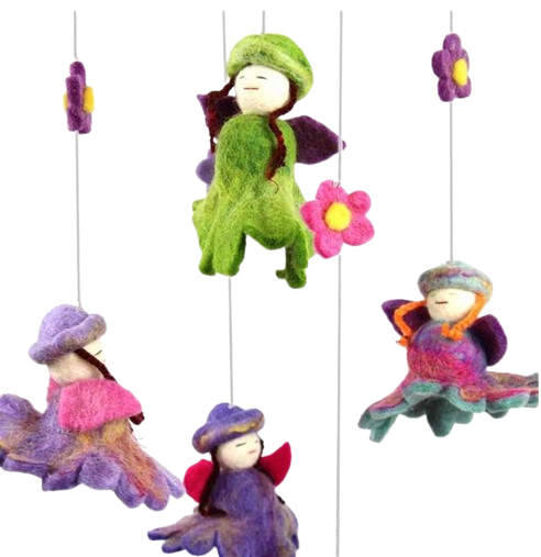 Flower Fairies Nursery Mobile