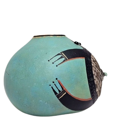 Turtle Gourd Pot