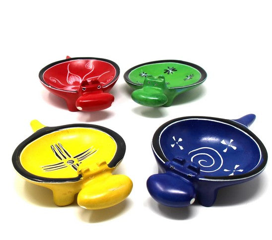 Hippo Soapstone Dish