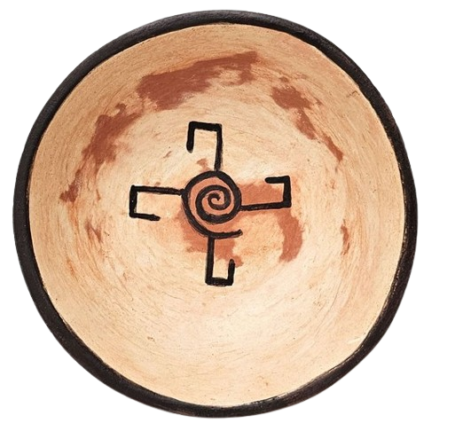 Migration Symbol Clay Bowl