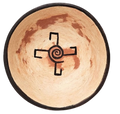 Migration Symbol Clay Bowl