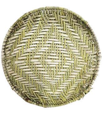Green Basket Tray