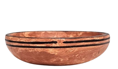 Migration Pattern Clay Bowl