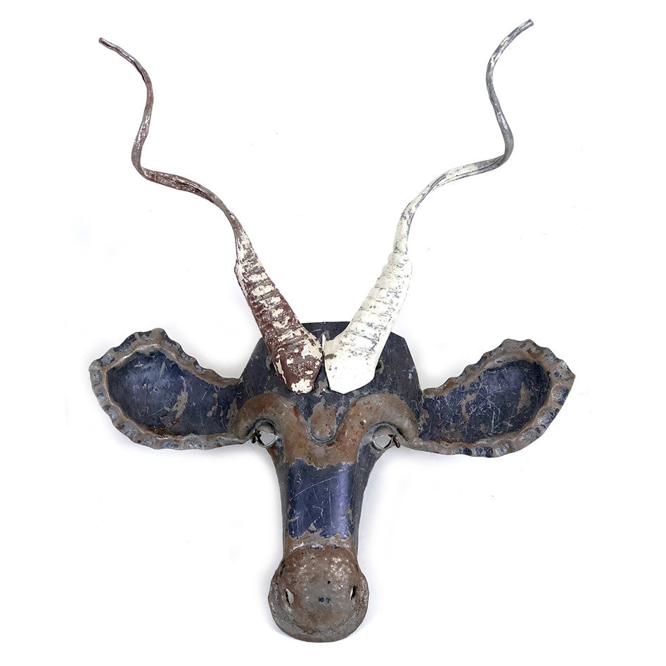 Kudu Metal Wall Mask