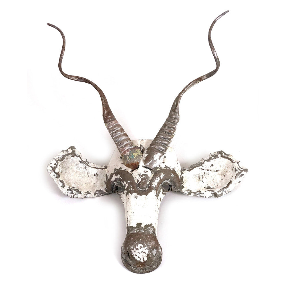Kudu Metal Wall Mask