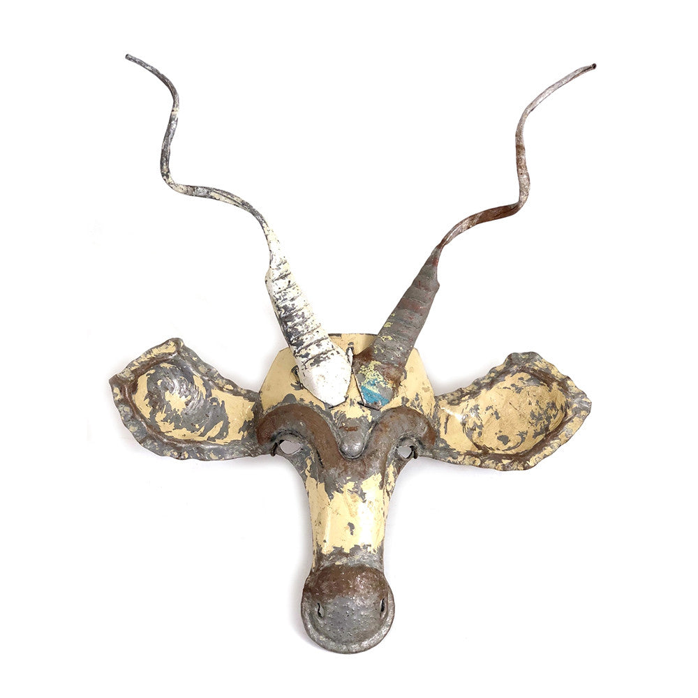 Kudu Metal Wall Mask