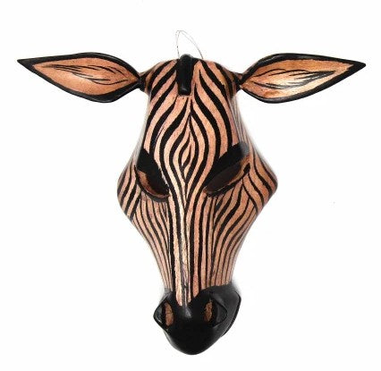 Large Zebra Wall Mask