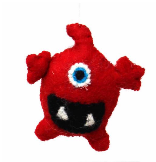 Monster's Ball Nursery Mobile