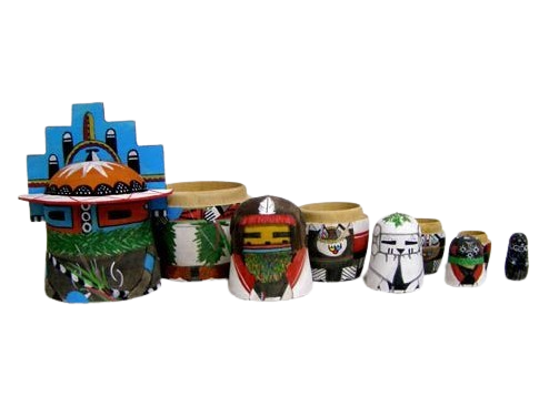Kachina Nesting Doll Set