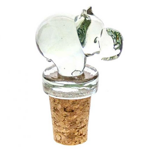 Recycled Glass Animal Bottle Stopper