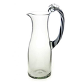 Recycled Glass Zebra Pitcher