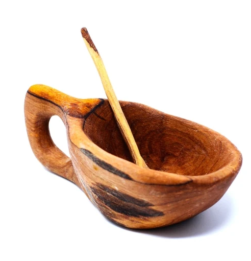 Pinch of Salt Wooden Bowl and Spoon Set