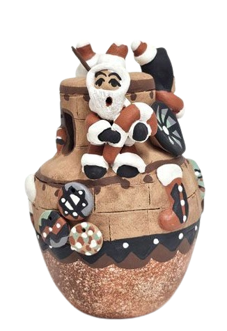 Santa Claus Storyteller Pottery