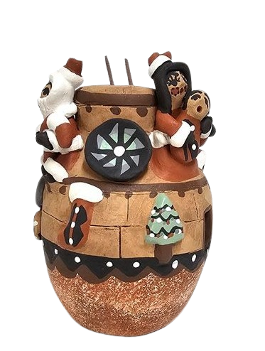 Santa Claus Storyteller Pottery