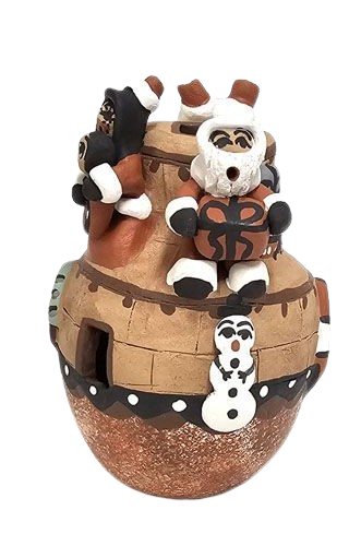 Santa Claus Storyteller Pottery