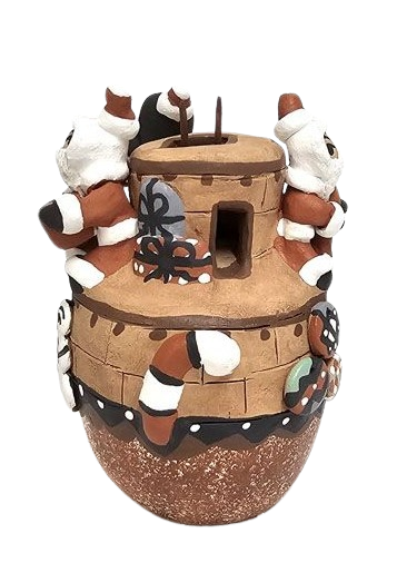 Santa Claus Storyteller Pottery