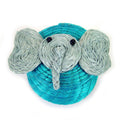Mini Blue Elephant Basket