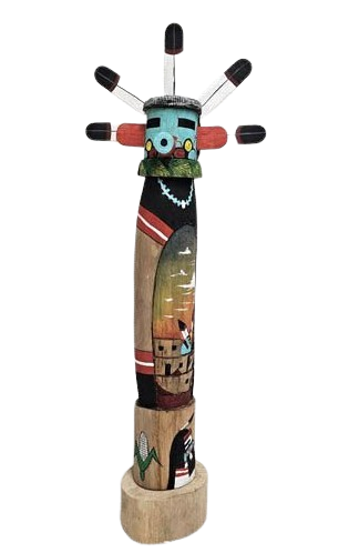 Early Morning Singer Sunface Kachina Doll