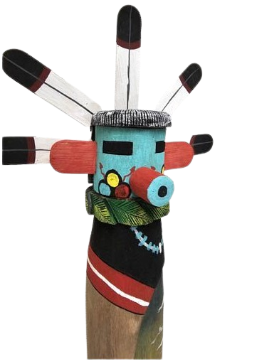 Early Morning Singer Sunface Kachina Doll
