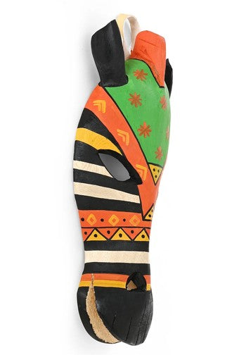 Tropical Zebra Wall Mask