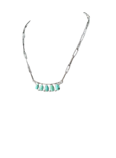 Tear Drop Turquoise Necklace