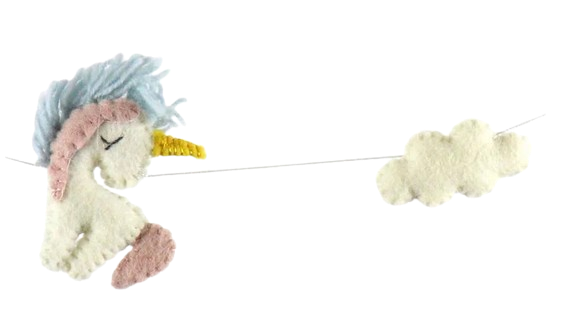 Sleepy Unicorns Garland