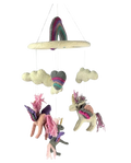 Rainbow Unicorn Nursery Mobile