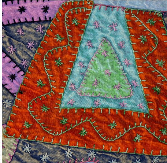 Upcycle Horse Patchwork Pillow Case