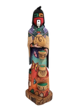 White Chin Kachina Doll