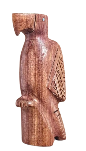 Cedar Wood American Eagle Sculpture